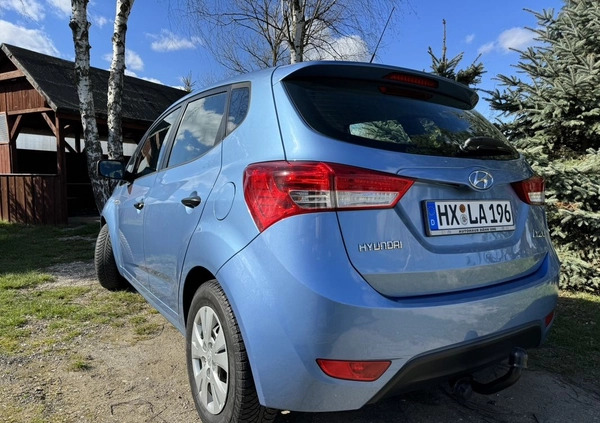 Hyundai ix20 cena 27900 przebieg: 125000, rok produkcji 2011 z Chorzów małe 137